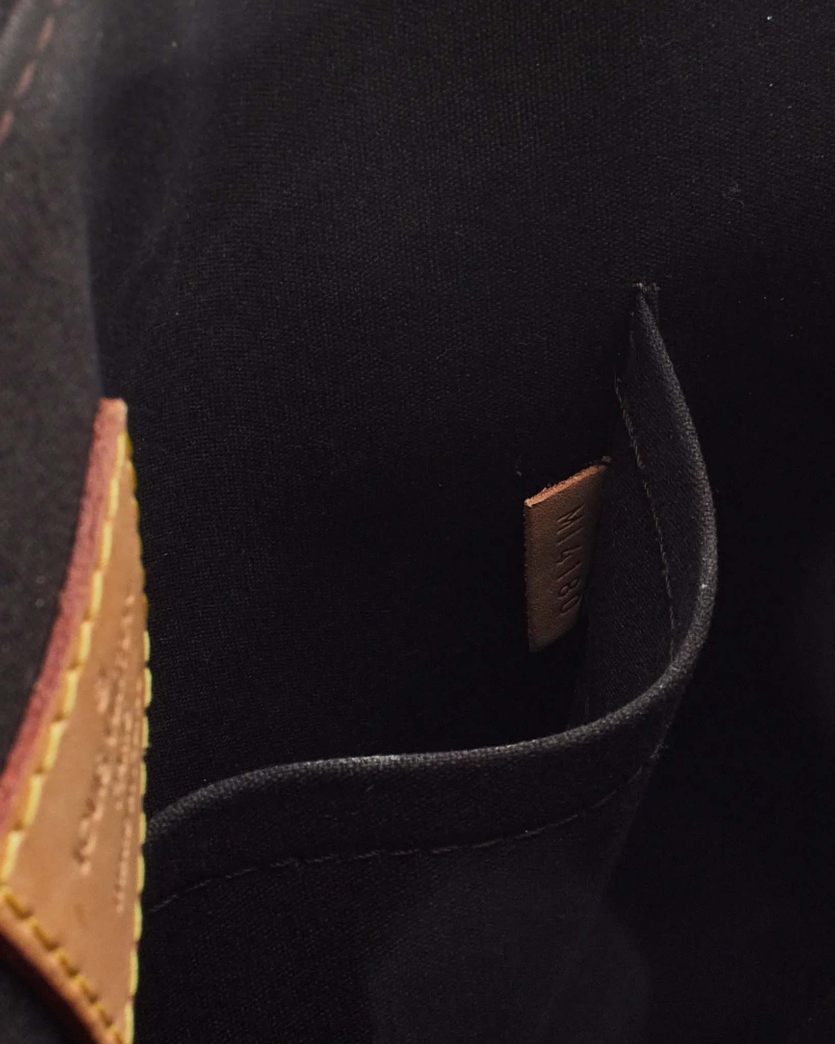 Louis Vuitton Brown Monogram Vernis Alma GM Bag