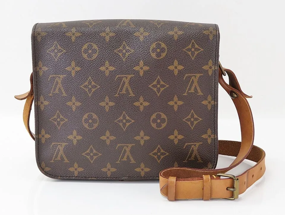 LOUIS VUITTON Cartouchiere MM Monogram Crossbody Bag