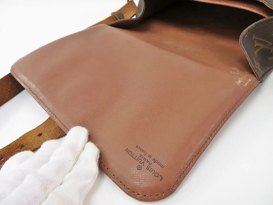 LOUIS VUITTON Cartouchiere MM Monogram Crossbody Bag