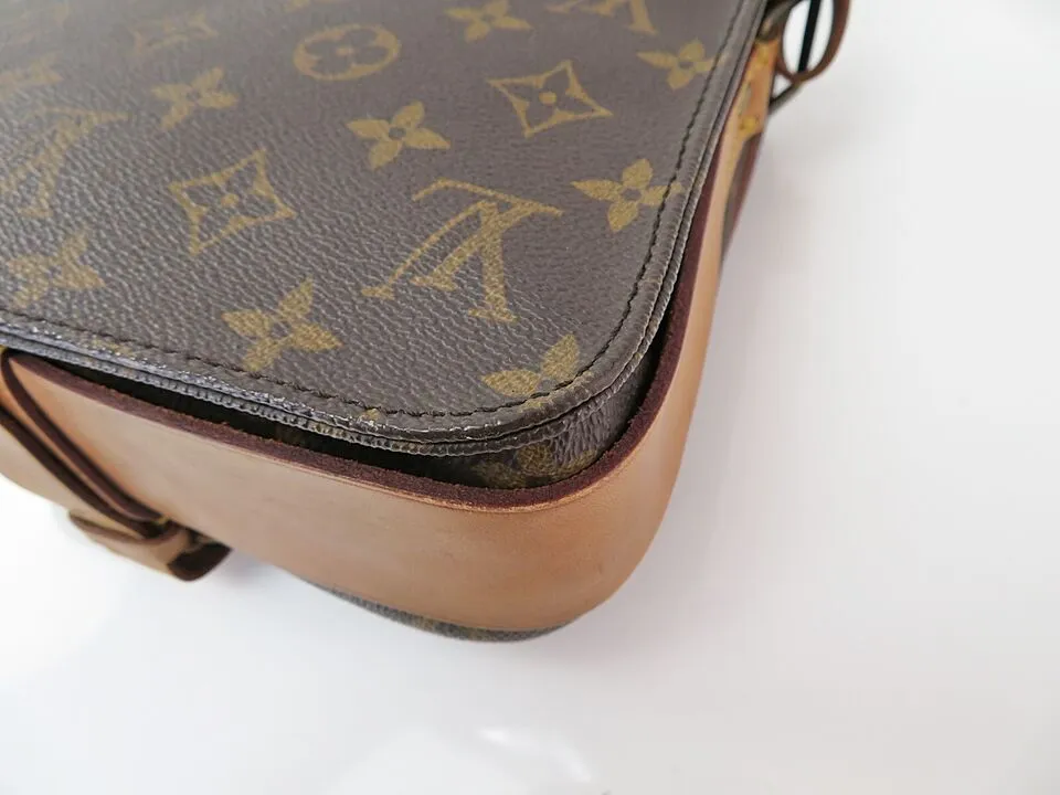 LOUIS VUITTON Cartouchiere MM Monogram Crossbody Bag