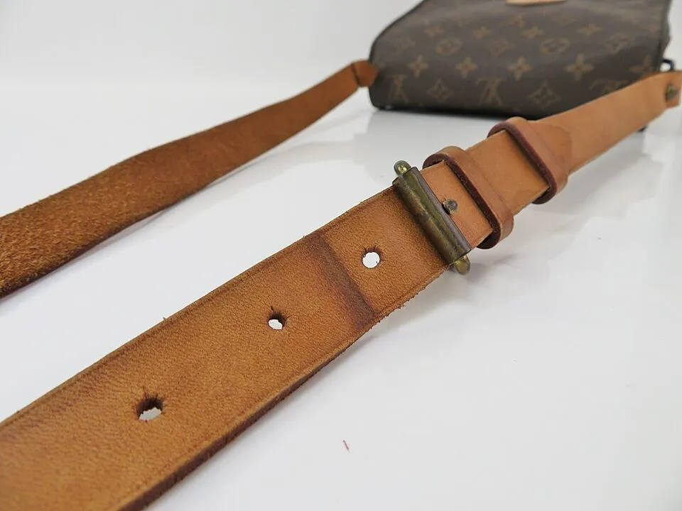 LOUIS VUITTON Cartouchiere MM Monogram Crossbody Bag