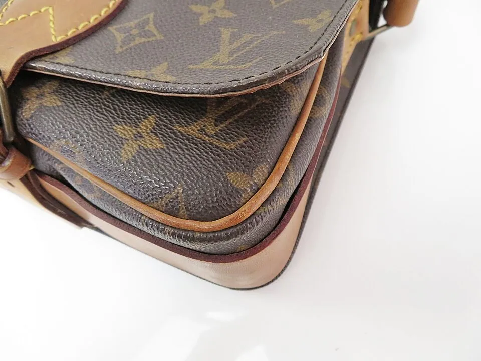 LOUIS VUITTON Cartouchiere MM Monogram Crossbody Bag