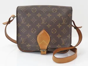 LOUIS VUITTON Cartouchiere MM Monogram Crossbody Bag