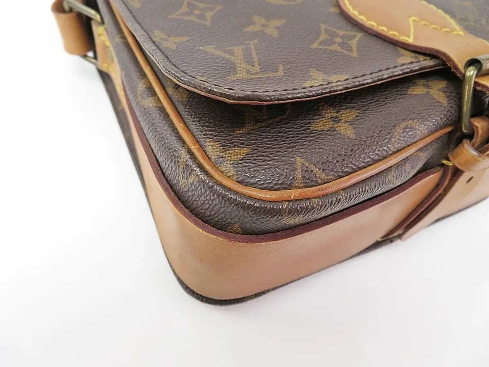 LOUIS VUITTON Cartouchiere MM Monogram Crossbody Bag