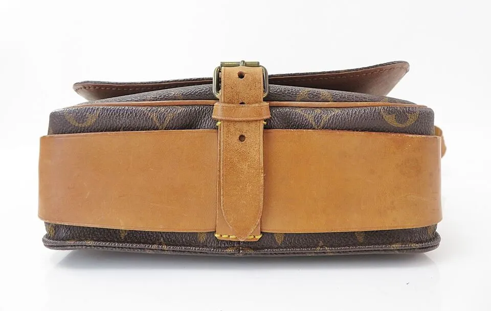 LOUIS VUITTON Cartouchiere MM Monogram Crossbody Bag