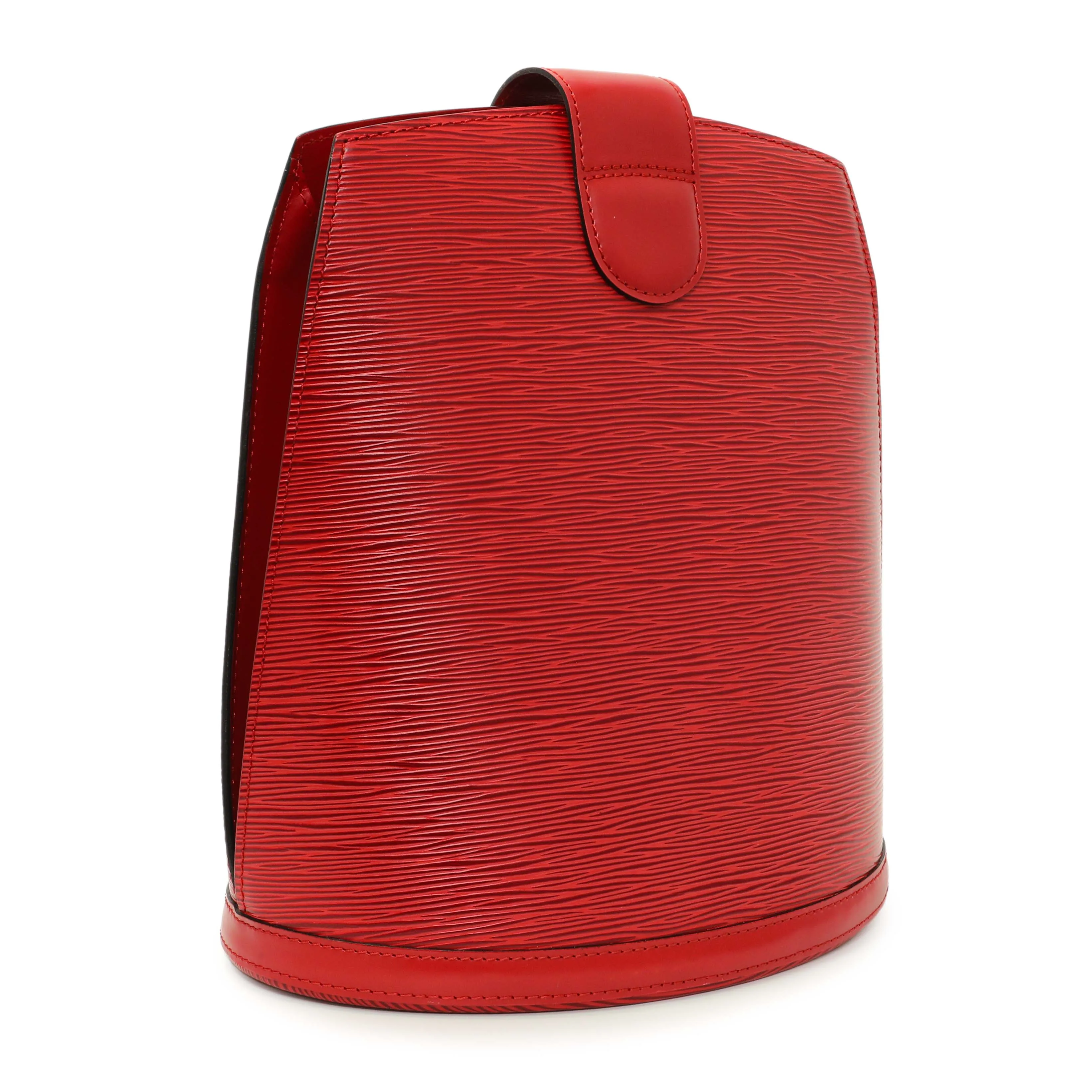 Louis Vuitton Castillan Red Epi Cluny
