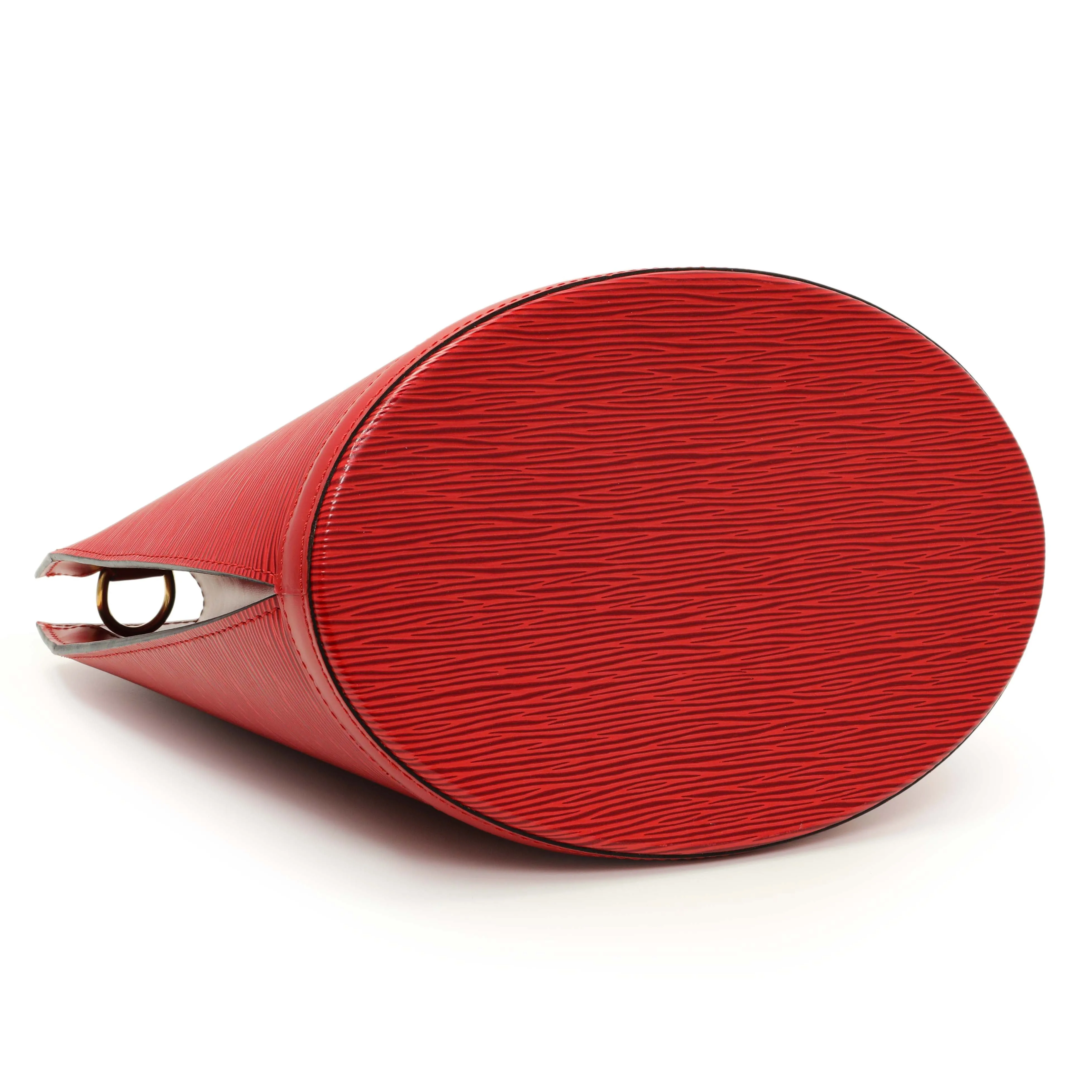 Louis Vuitton Castillan Red Epi Cluny