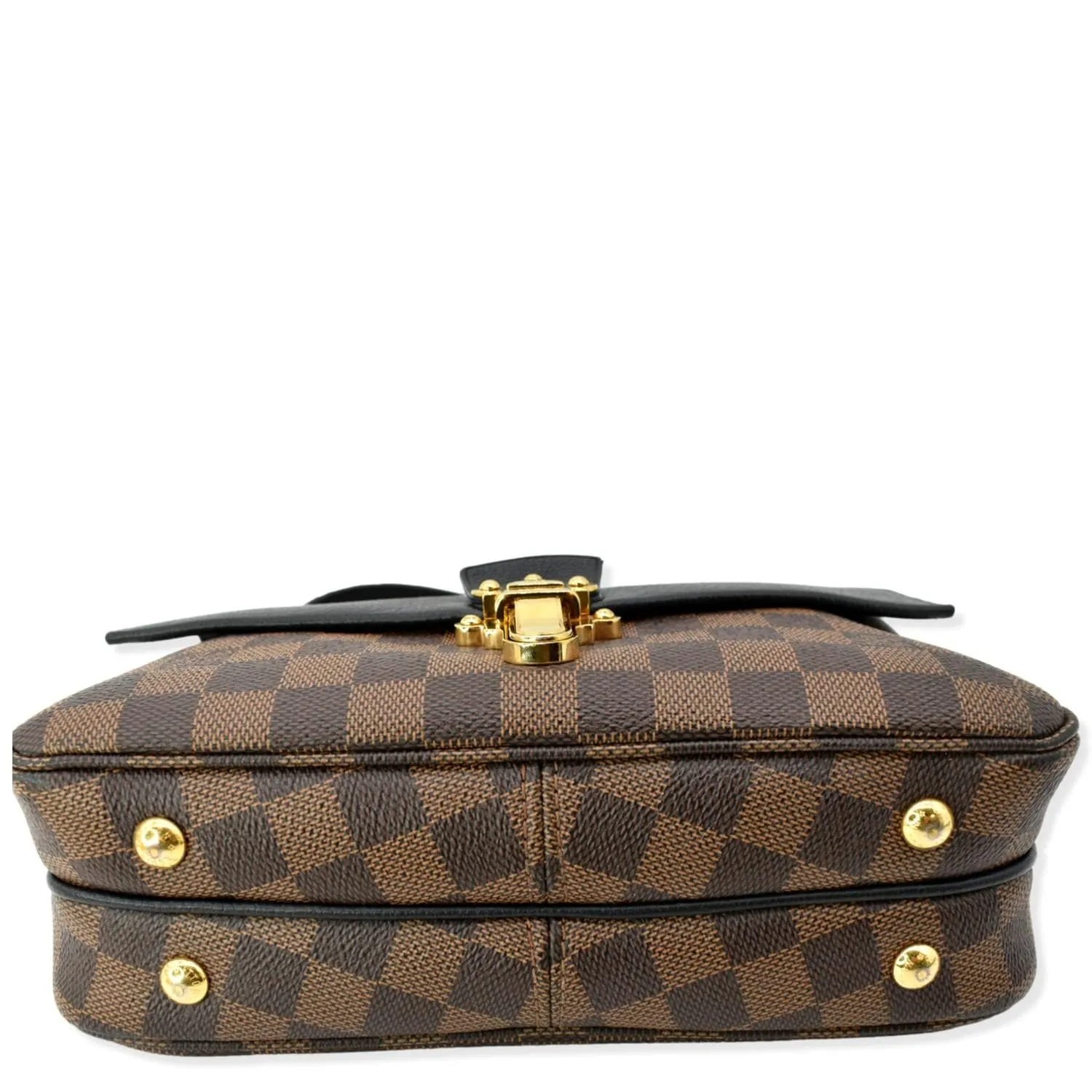 LOUIS VUITTON Clapton  Damier Ebene Crossbody Bag Black