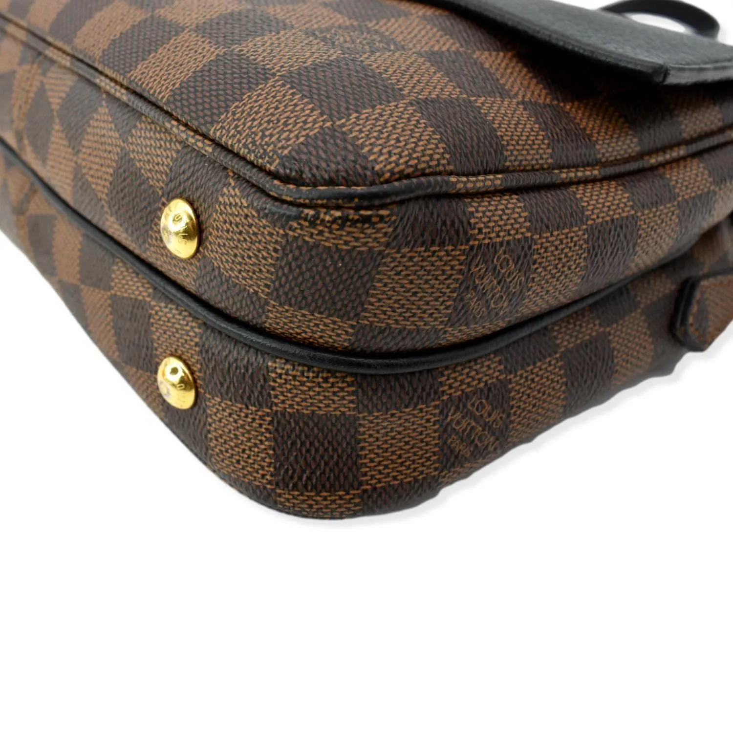 LOUIS VUITTON Clapton  Damier Ebene Crossbody Bag Black