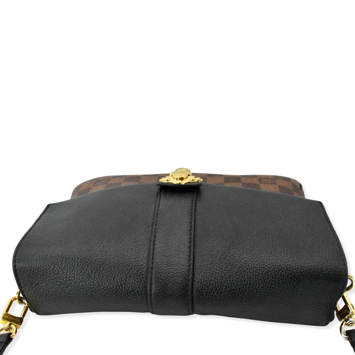 LOUIS VUITTON Clapton  Damier Ebene Crossbody Bag Black