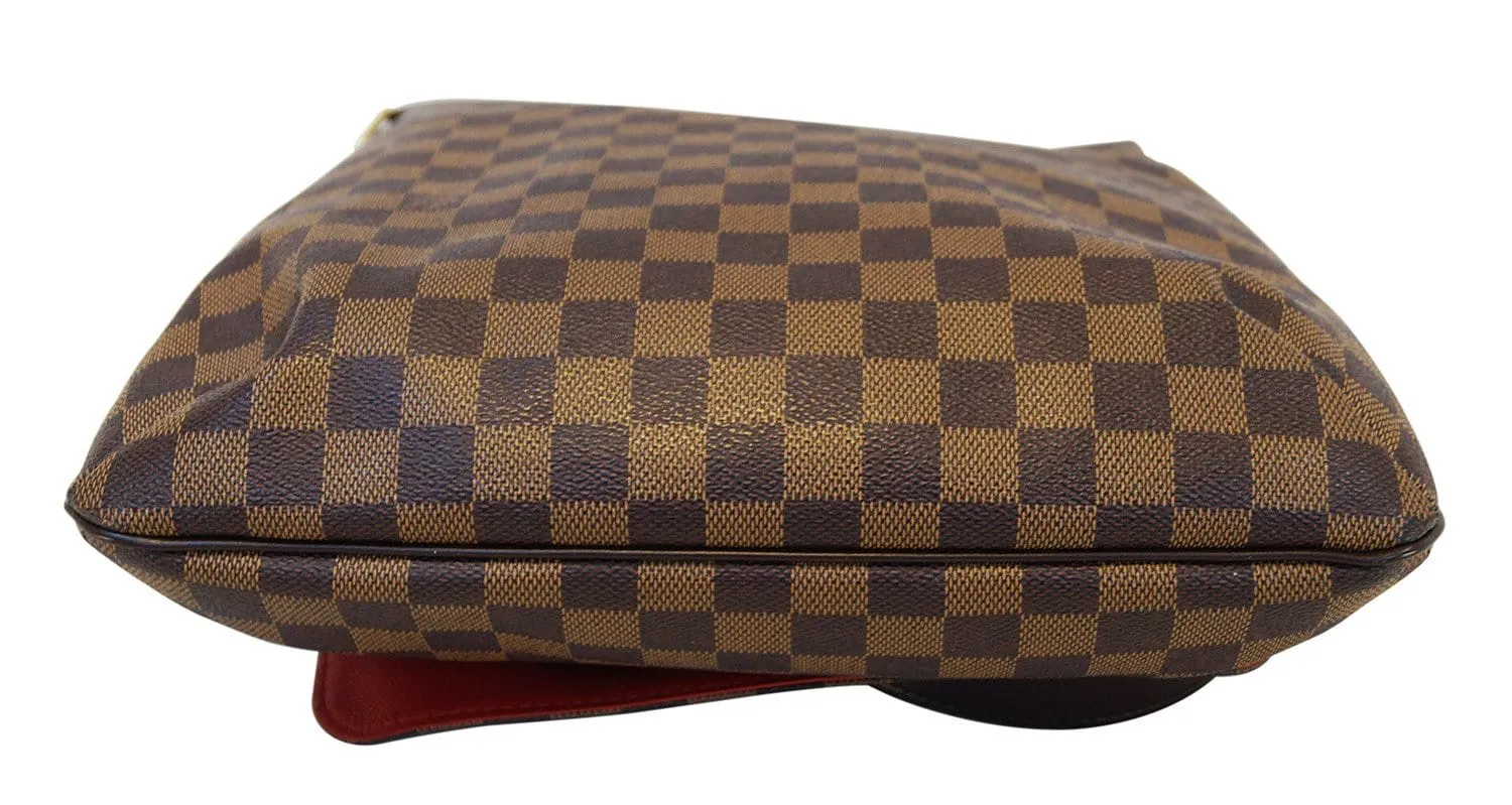 LOUIS VUITTON Damier Ebene Musette Salsa GM Shoulder Bag