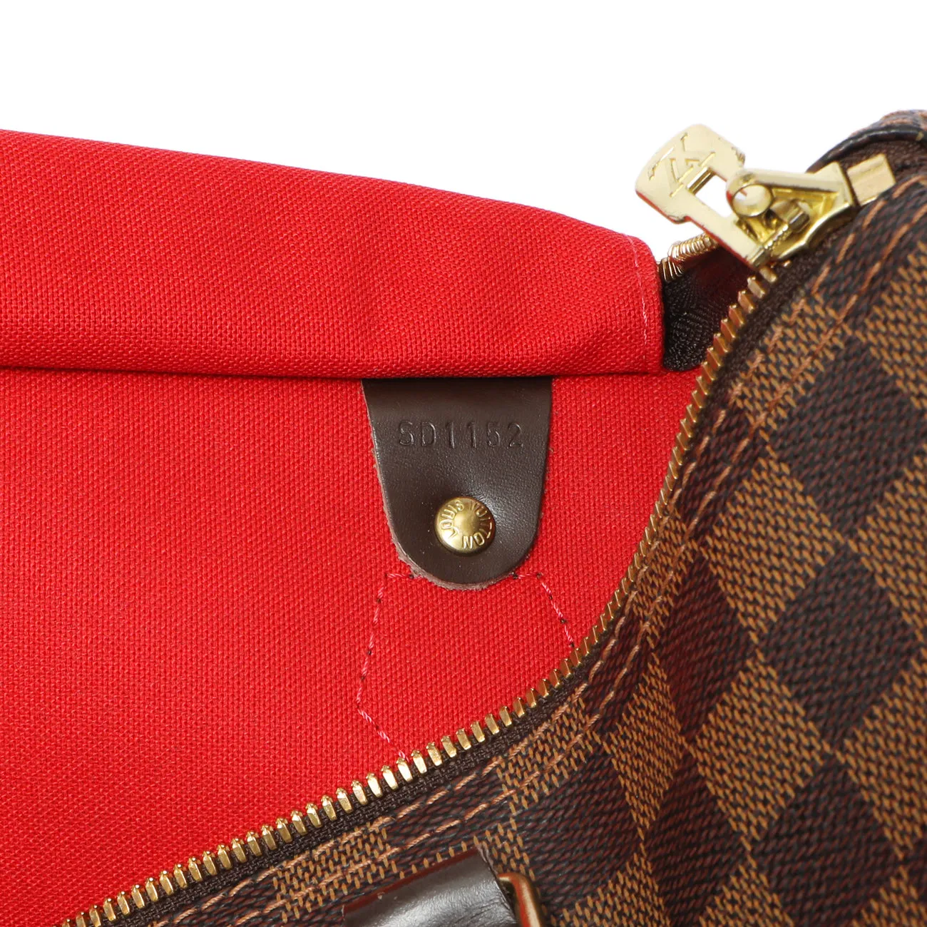 Louis Vuitton Damier Ebene Speedy Bandouliere 35