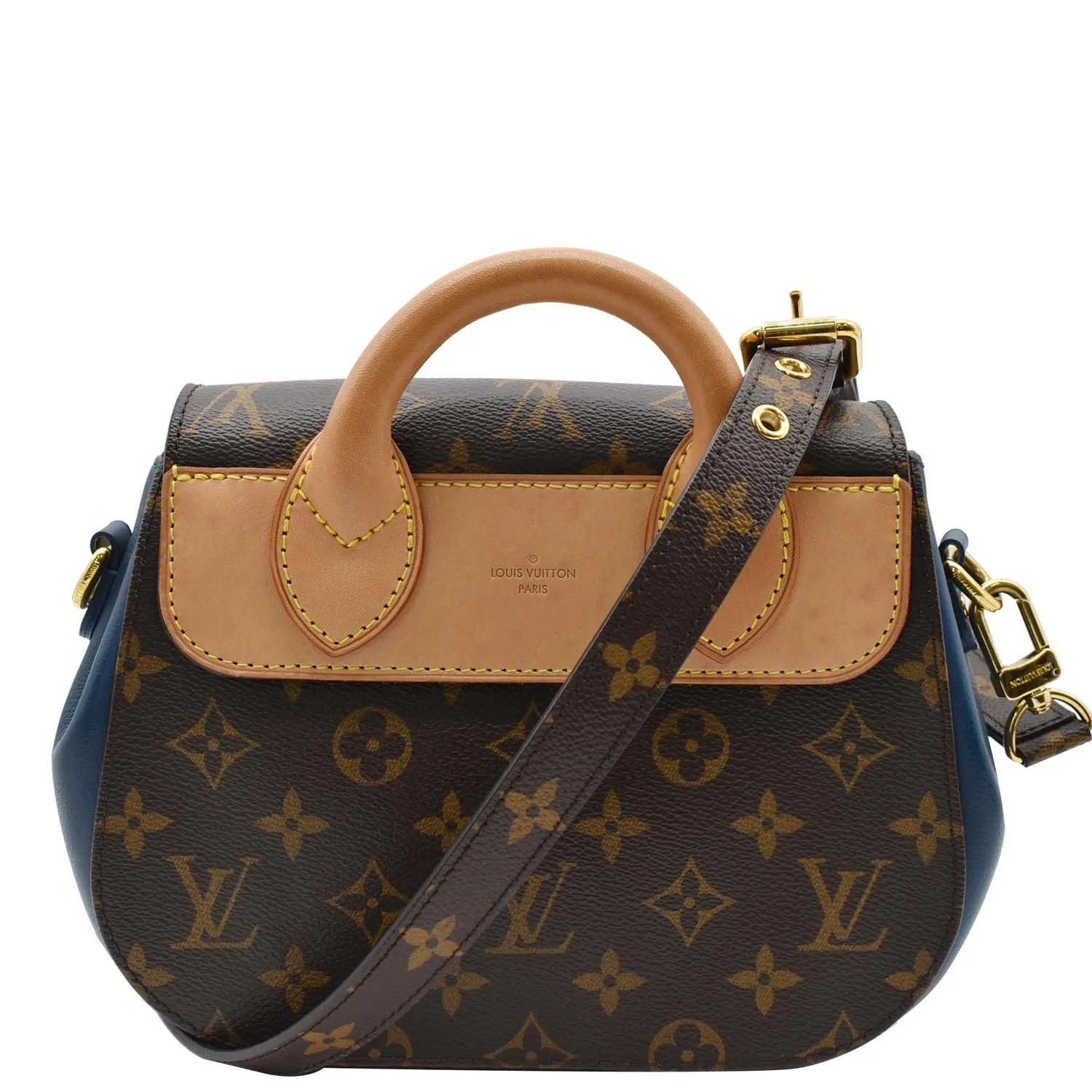 LOUIS VUITTON Eden PM Monogram Canvas Shoulder Bag Brown