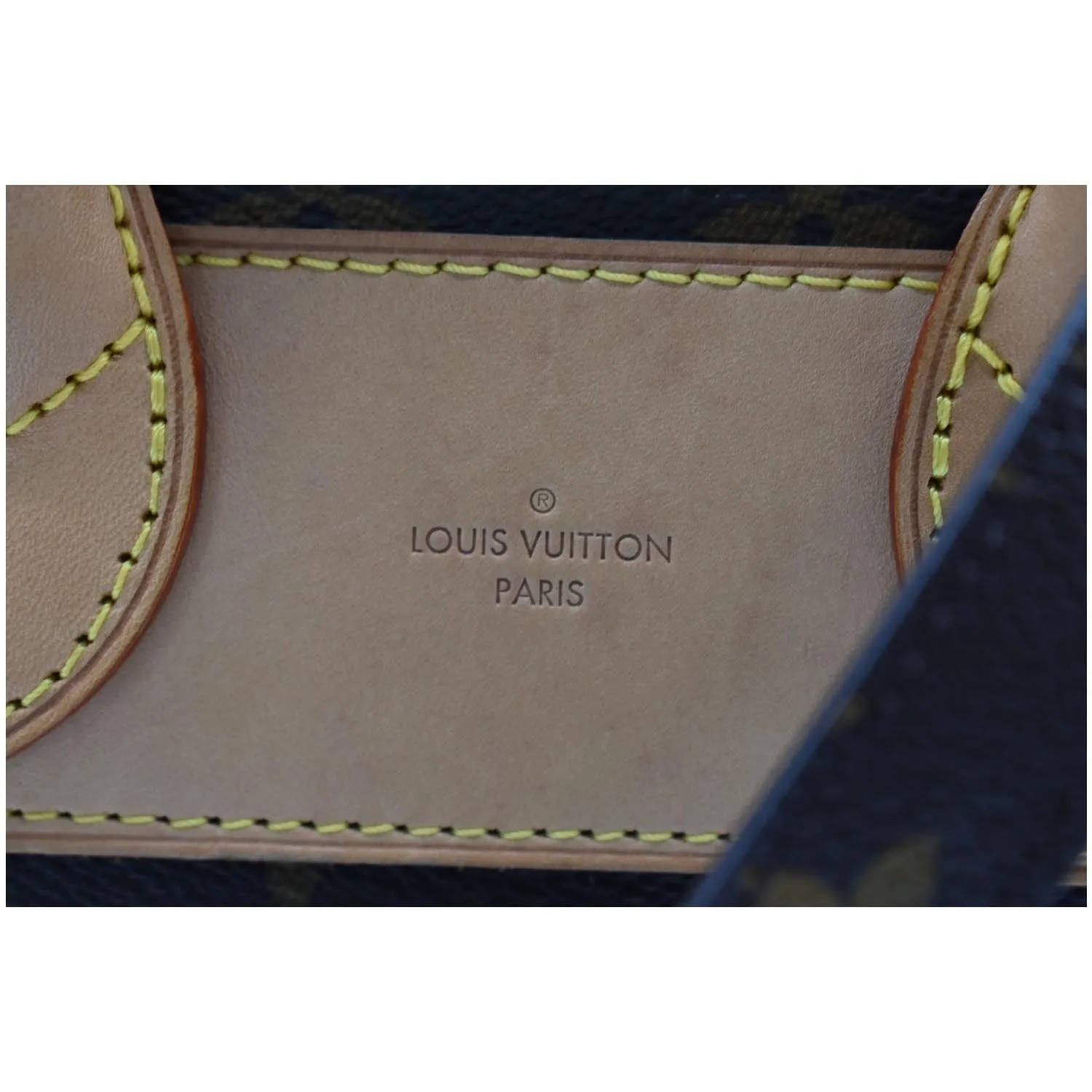 LOUIS VUITTON Eden PM Monogram Canvas Shoulder Bag Brown