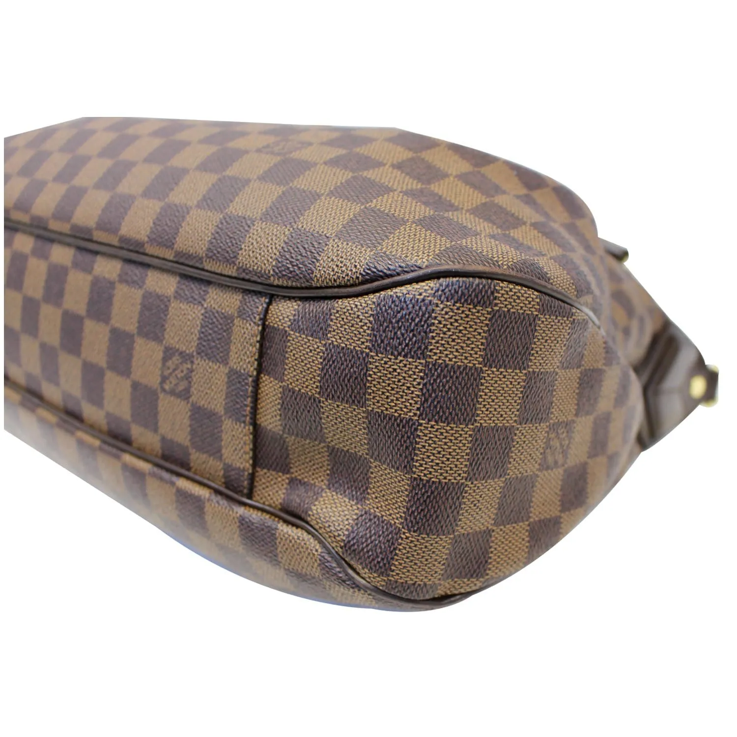 LOUIS VUITTON Evora MM Damier Ebene Tote Shoulder Bag Brown