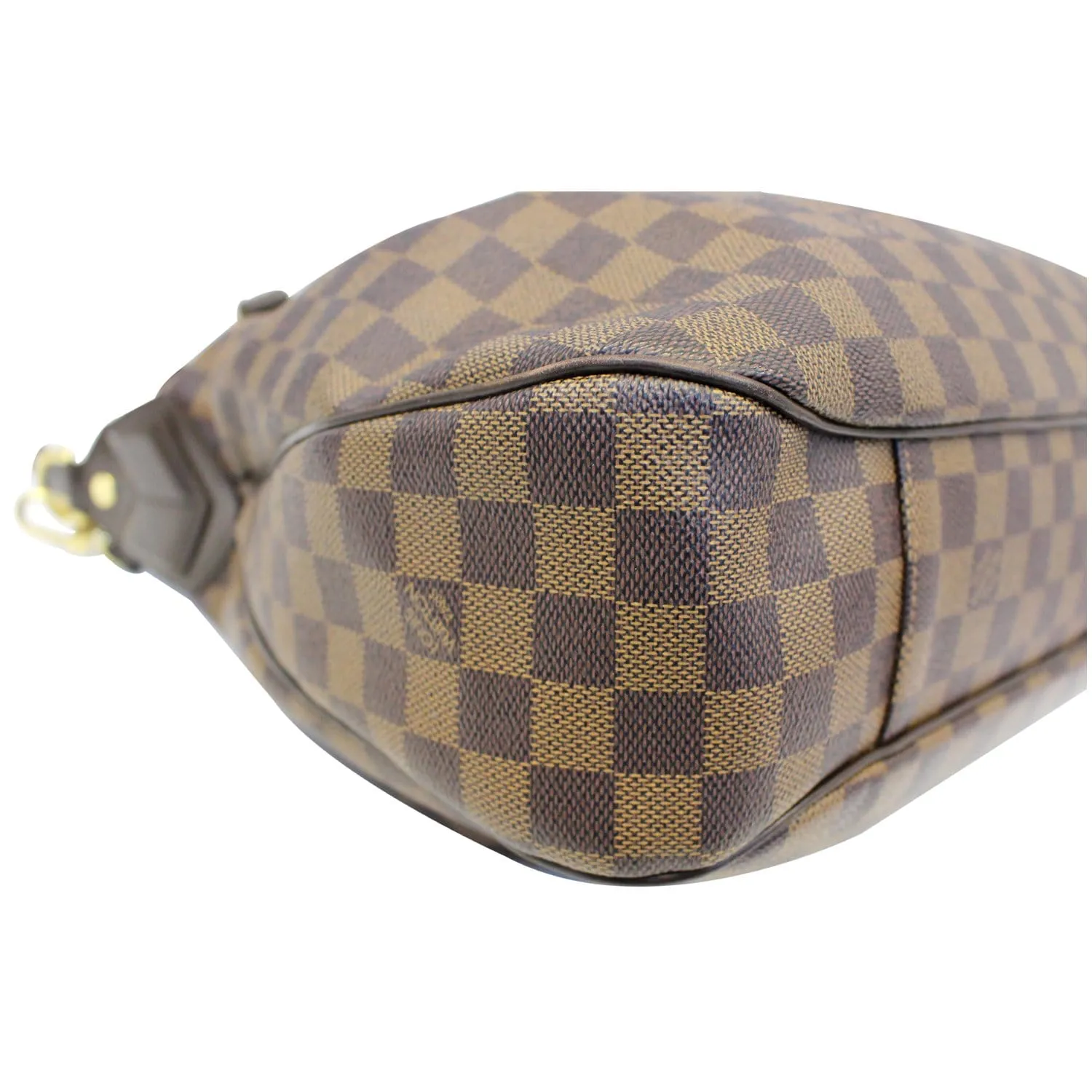 LOUIS VUITTON Evora MM Damier Ebene Tote Shoulder Bag Brown