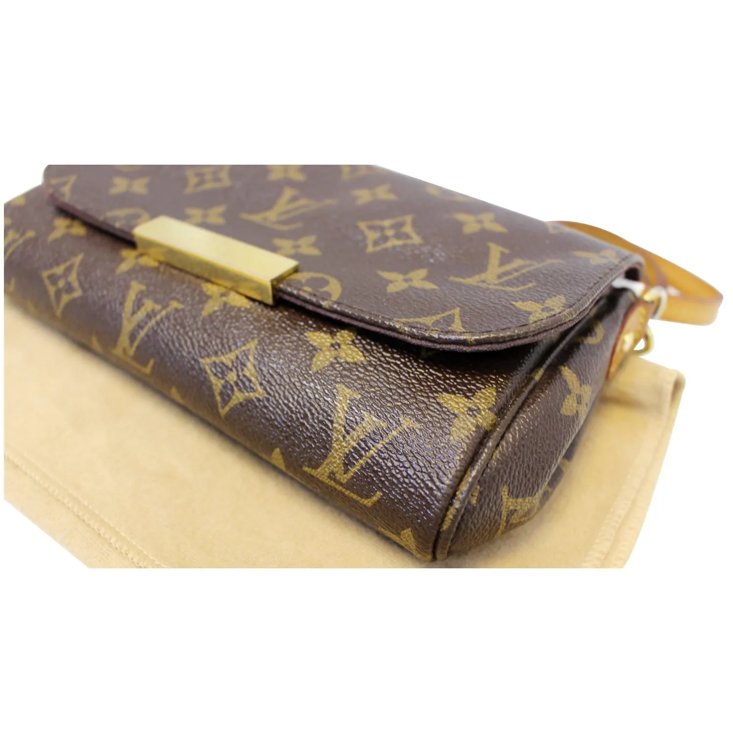 LOUIS VUITTON Favorite PM Monogram Canvas Crossbody Bag