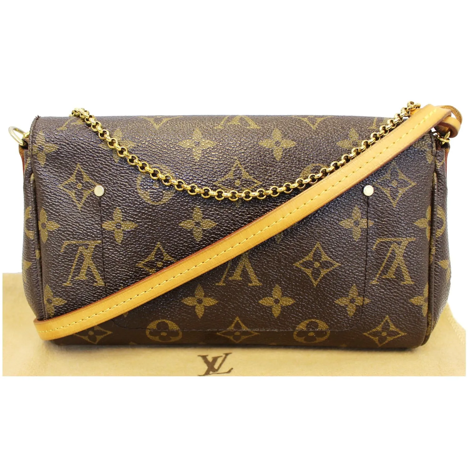 LOUIS VUITTON Favorite PM Monogram Canvas Crossbody Bag