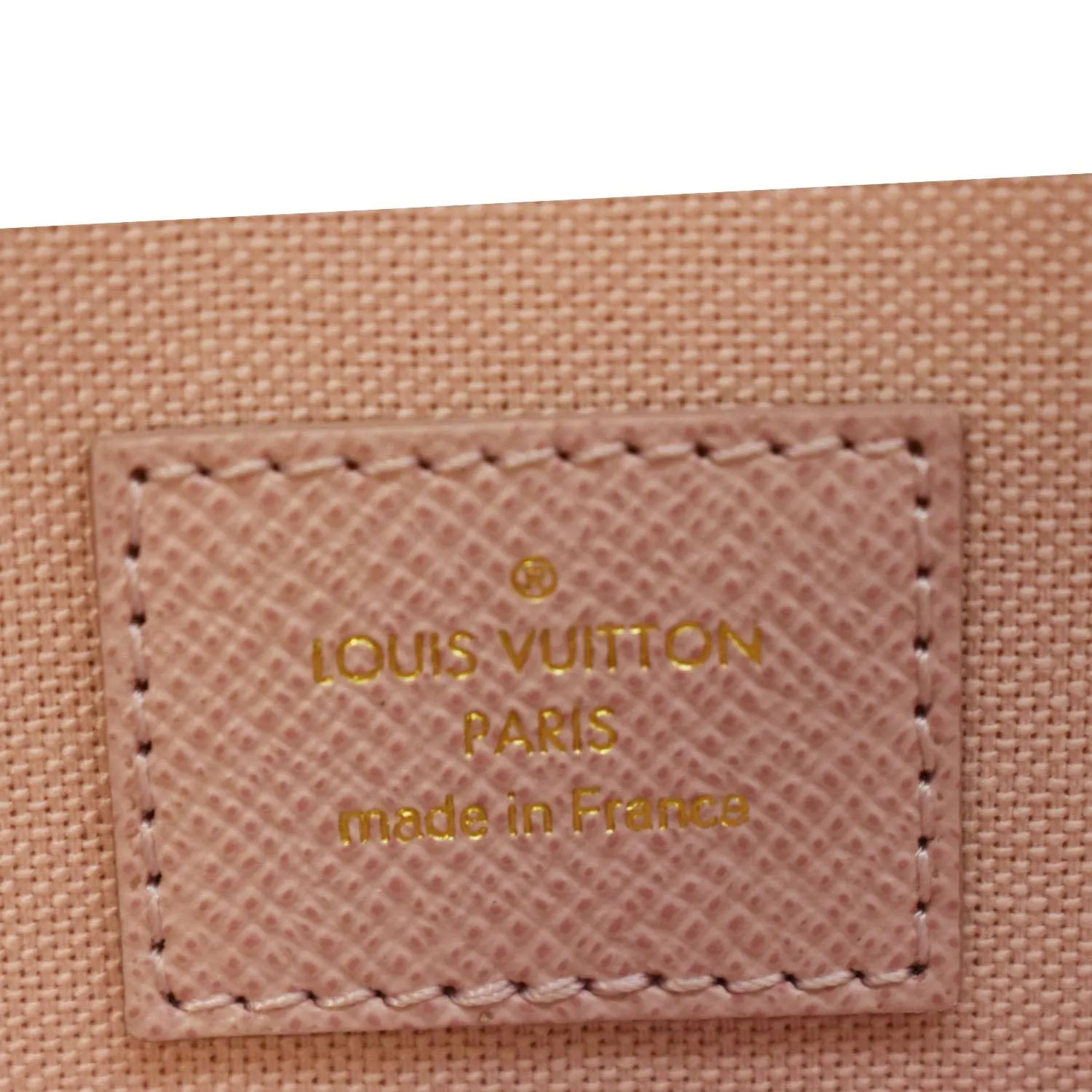 LOUIS VUITTON Felicie Pochette Damier Azur Crossbody Bag White