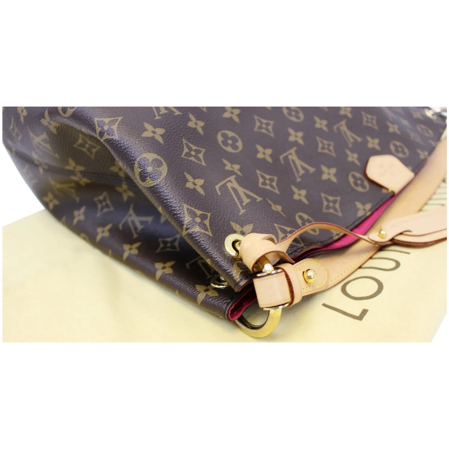 LOUIS VUITTON Graceful MM Monogram Canvas Shoulder Bag