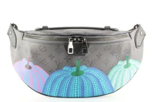 Louis Vuitton Kusama Reverse Monogram Eclipse Bumbag Maxi 3L0407C
