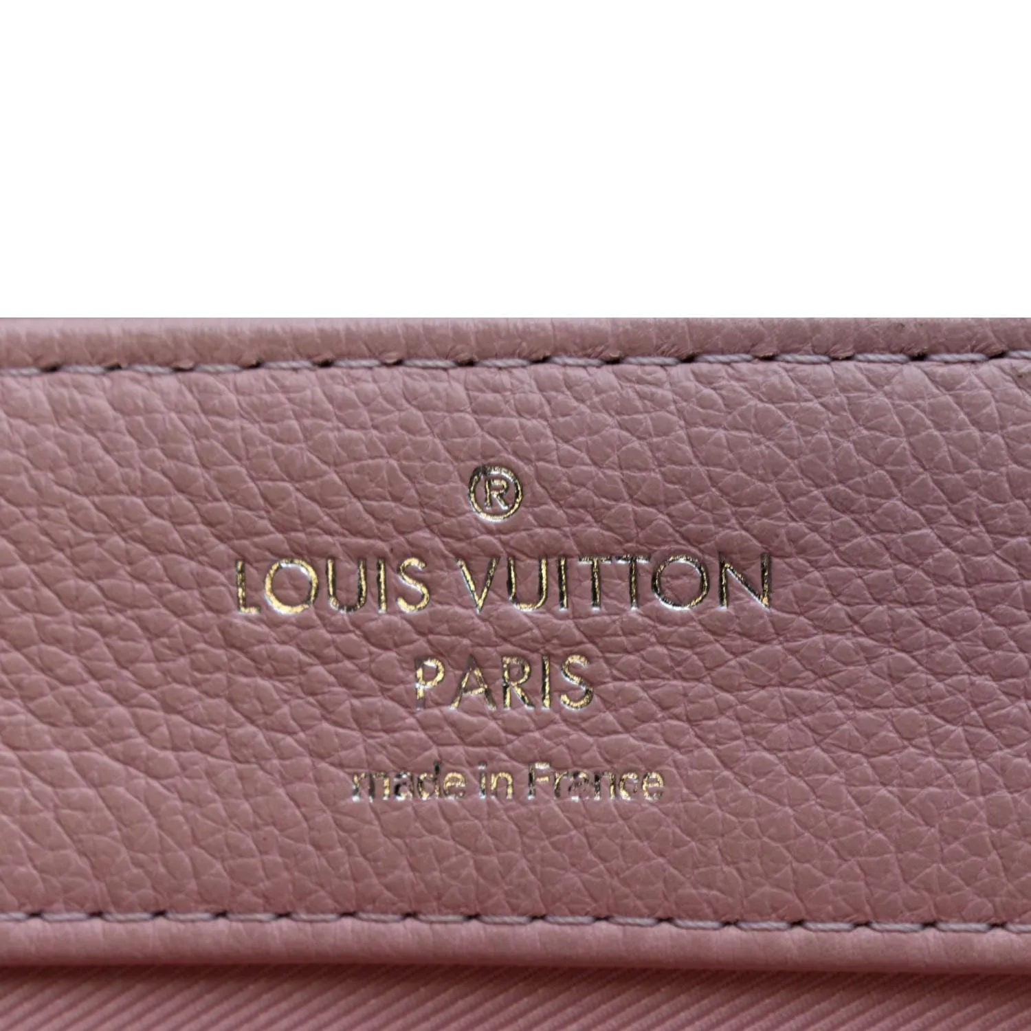 LOUIS VUITTON Lockme II Calfskin Leather Shoulder Bag Pink