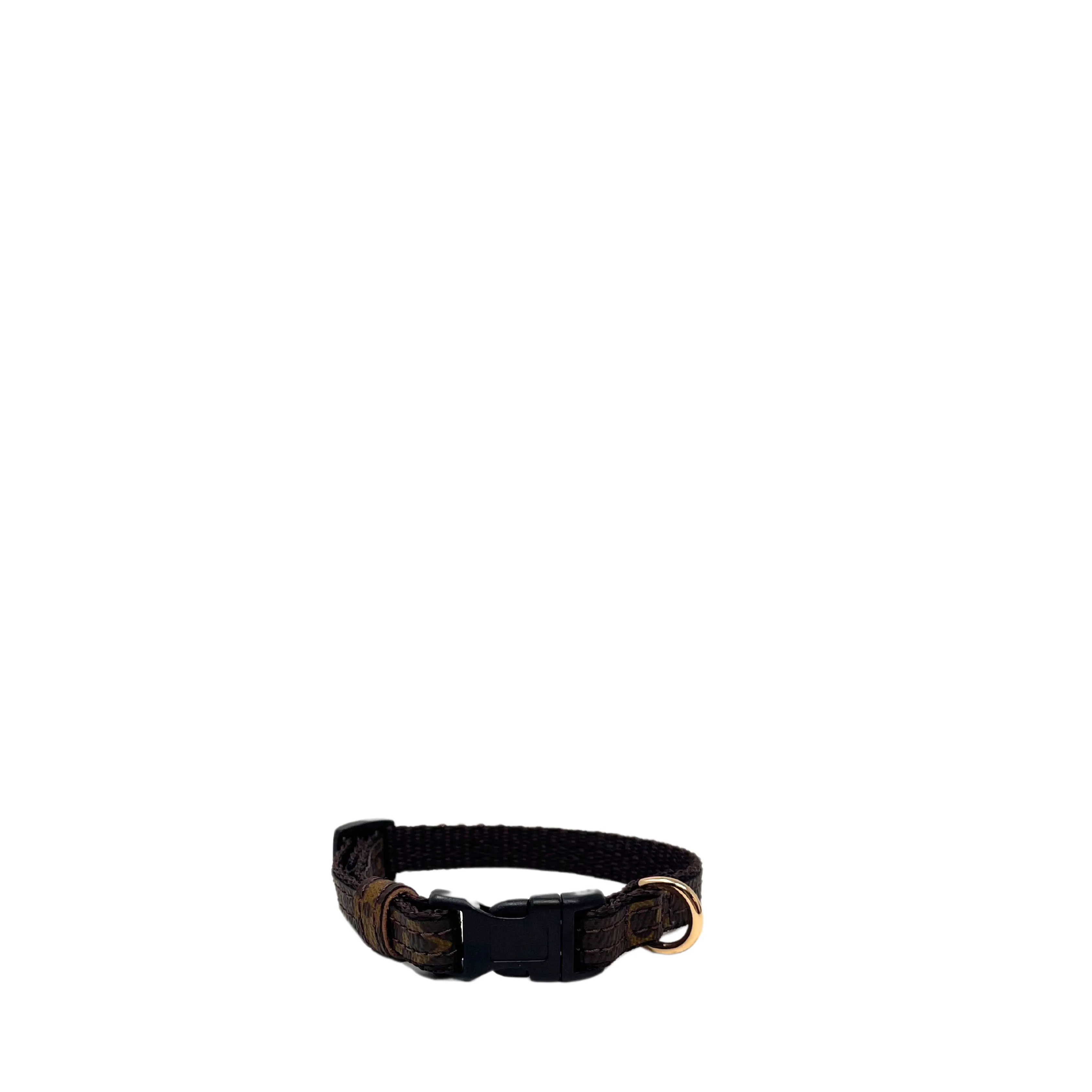 Louis Vuitton Luxury Repurposed Dog Collars