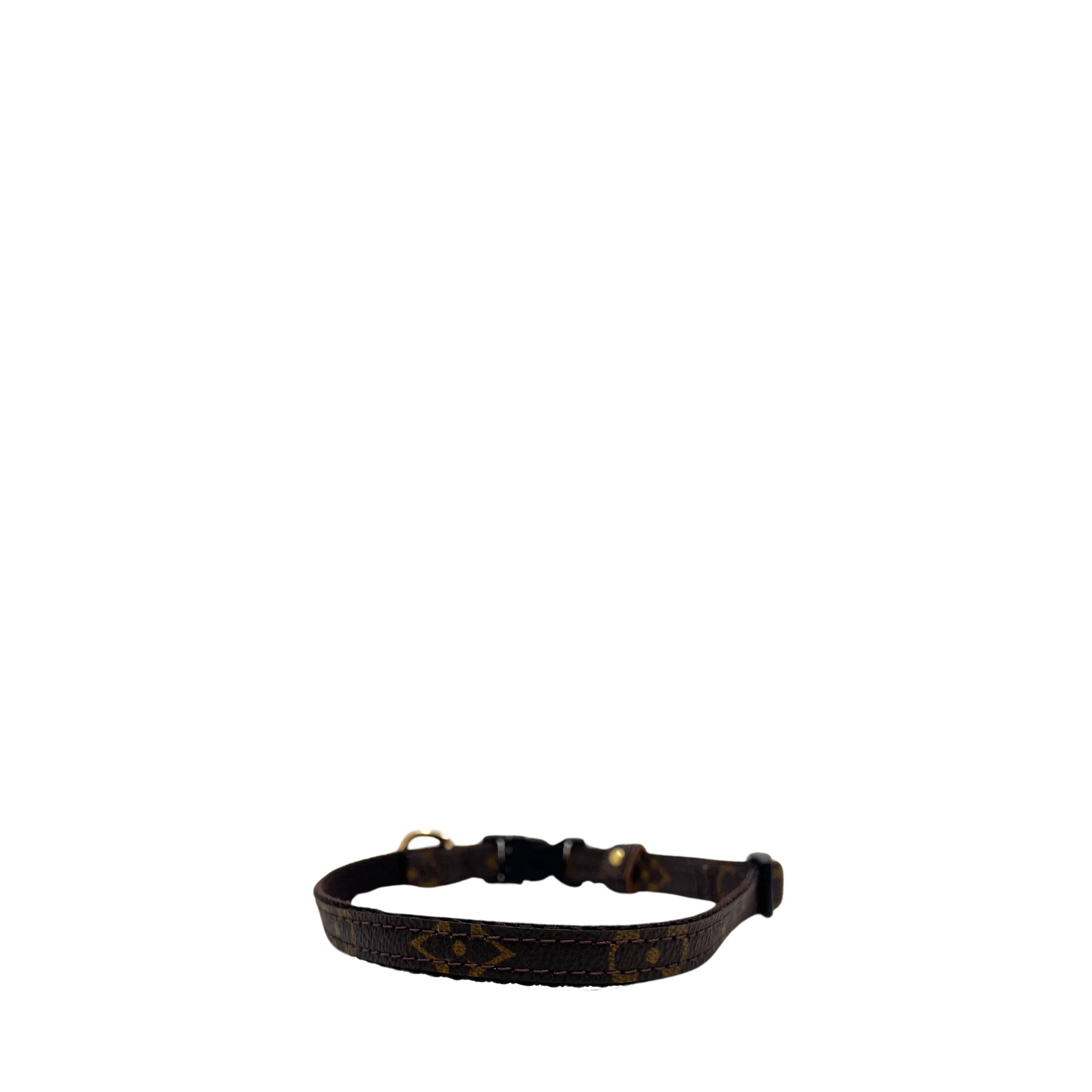 Louis Vuitton Luxury Repurposed Dog Collars
