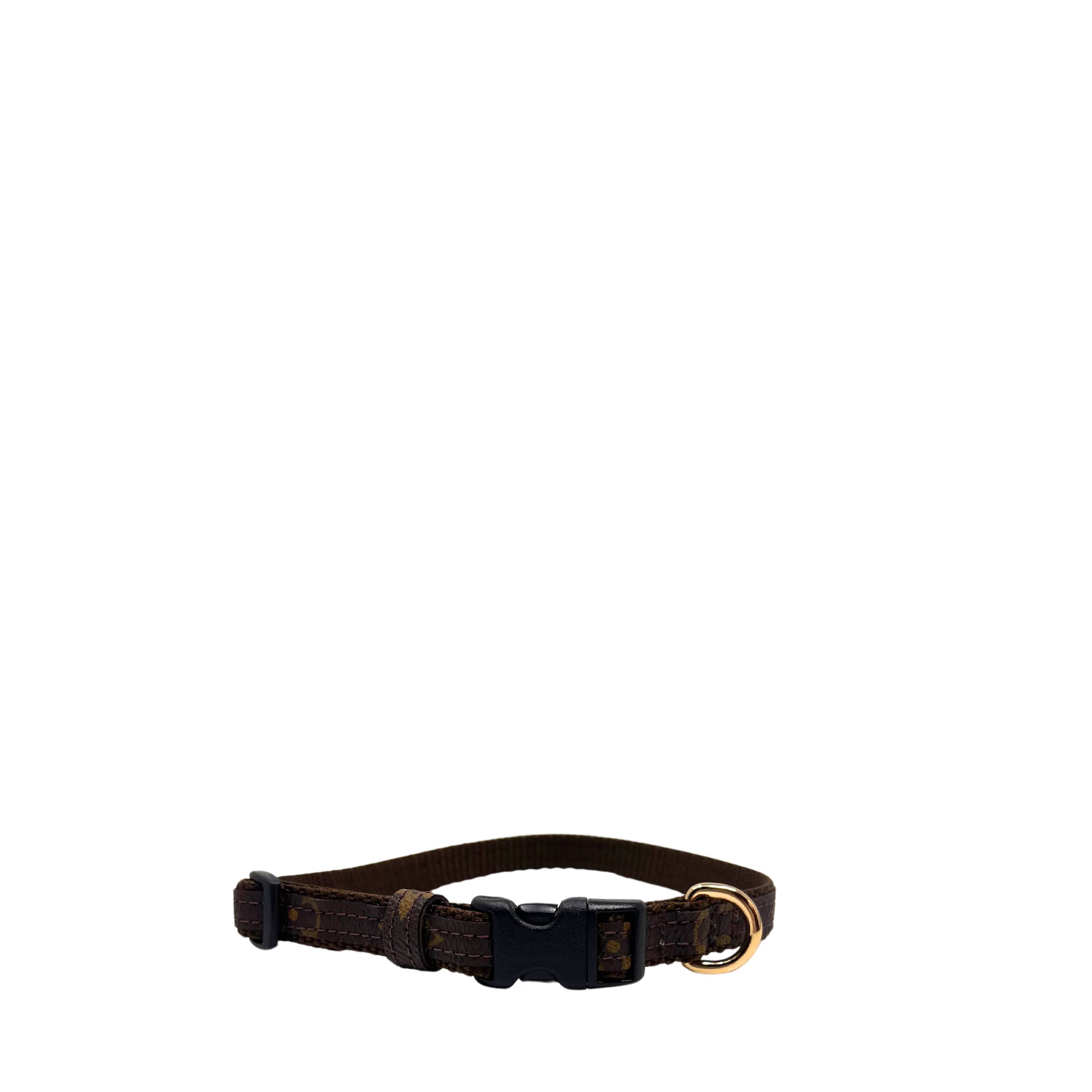 Louis Vuitton Luxury Repurposed Dog Collars