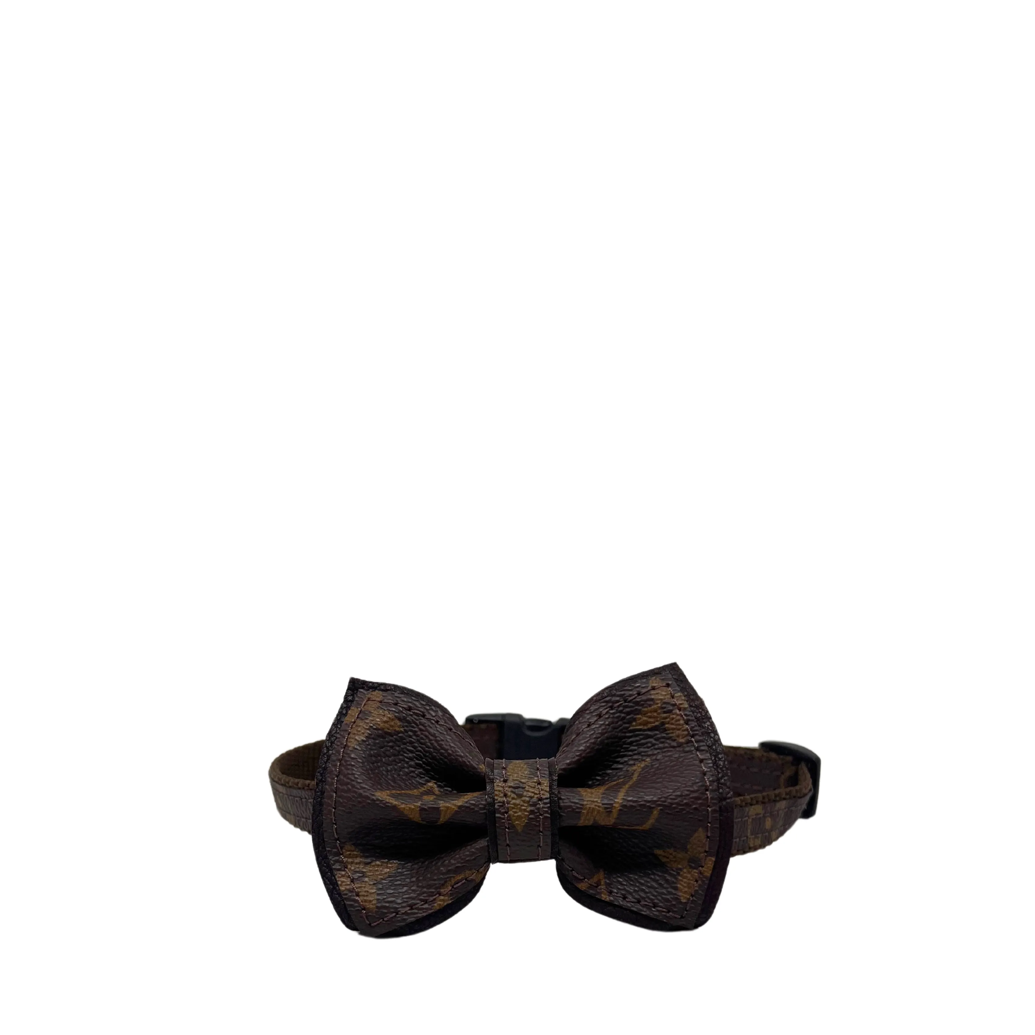 Louis Vuitton Luxury Repurposed Dog Collars