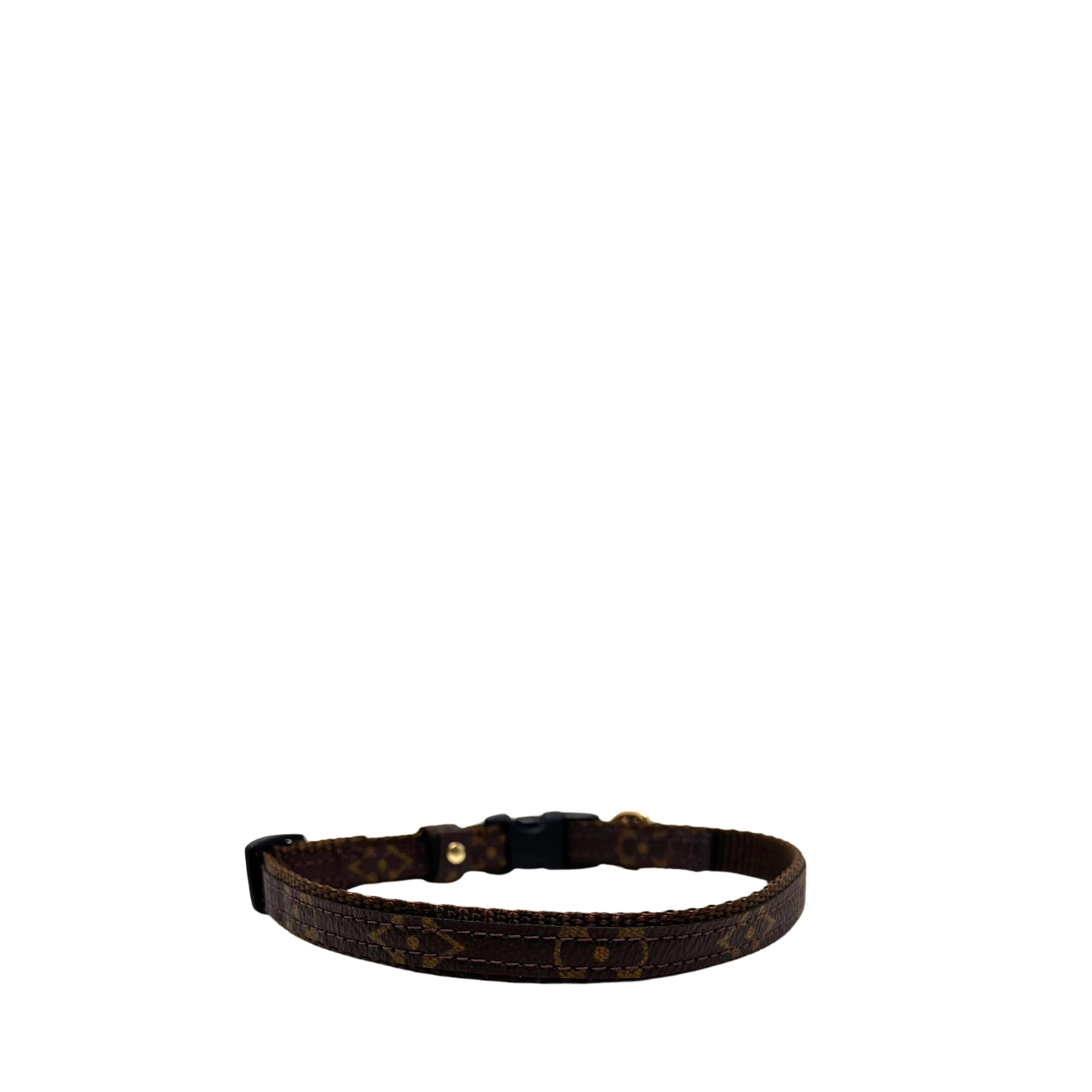 Louis Vuitton Luxury Repurposed Dog Collars