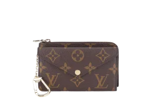 LOUIS VUITTON M69431 CARD HOLDER RECTO VERSO MONOGRAM WITH DUST COVER AND BOX