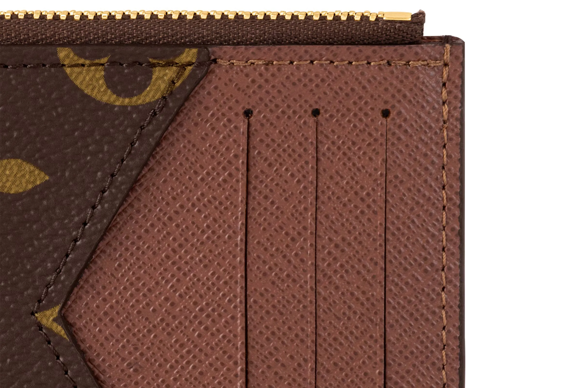 LOUIS VUITTON M81880 ROMY CARD HOLDER ARMAGNAC, WITH DUST COVER & BOX
