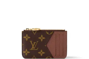 LOUIS VUITTON M81880 ROMY CARD HOLDER ARMAGNAC, WITH DUST COVER & BOX