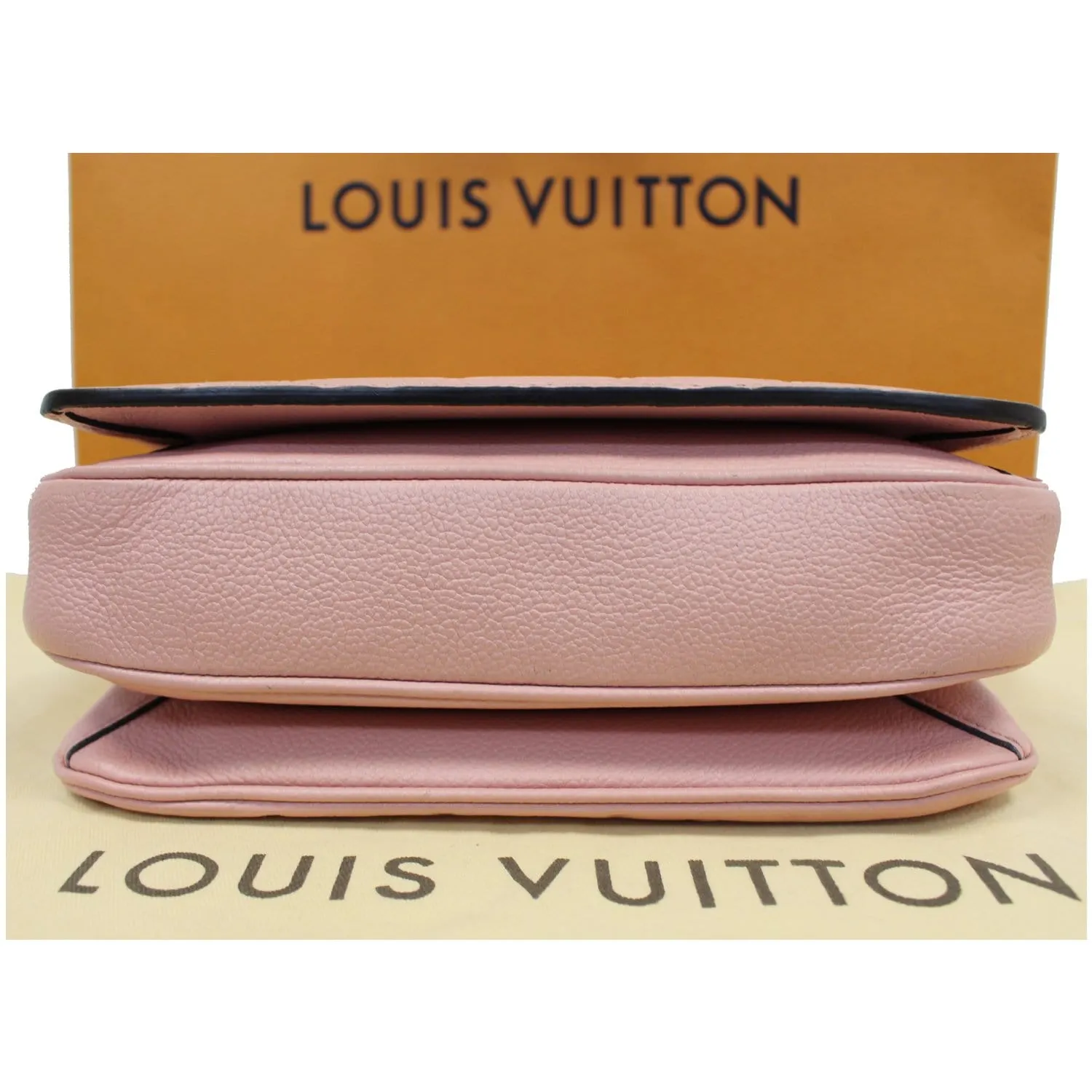 LOUIS VUITTON Metis Pochette Empreinte Leather Crossbody Bag Rose Poudre - 15% OFF