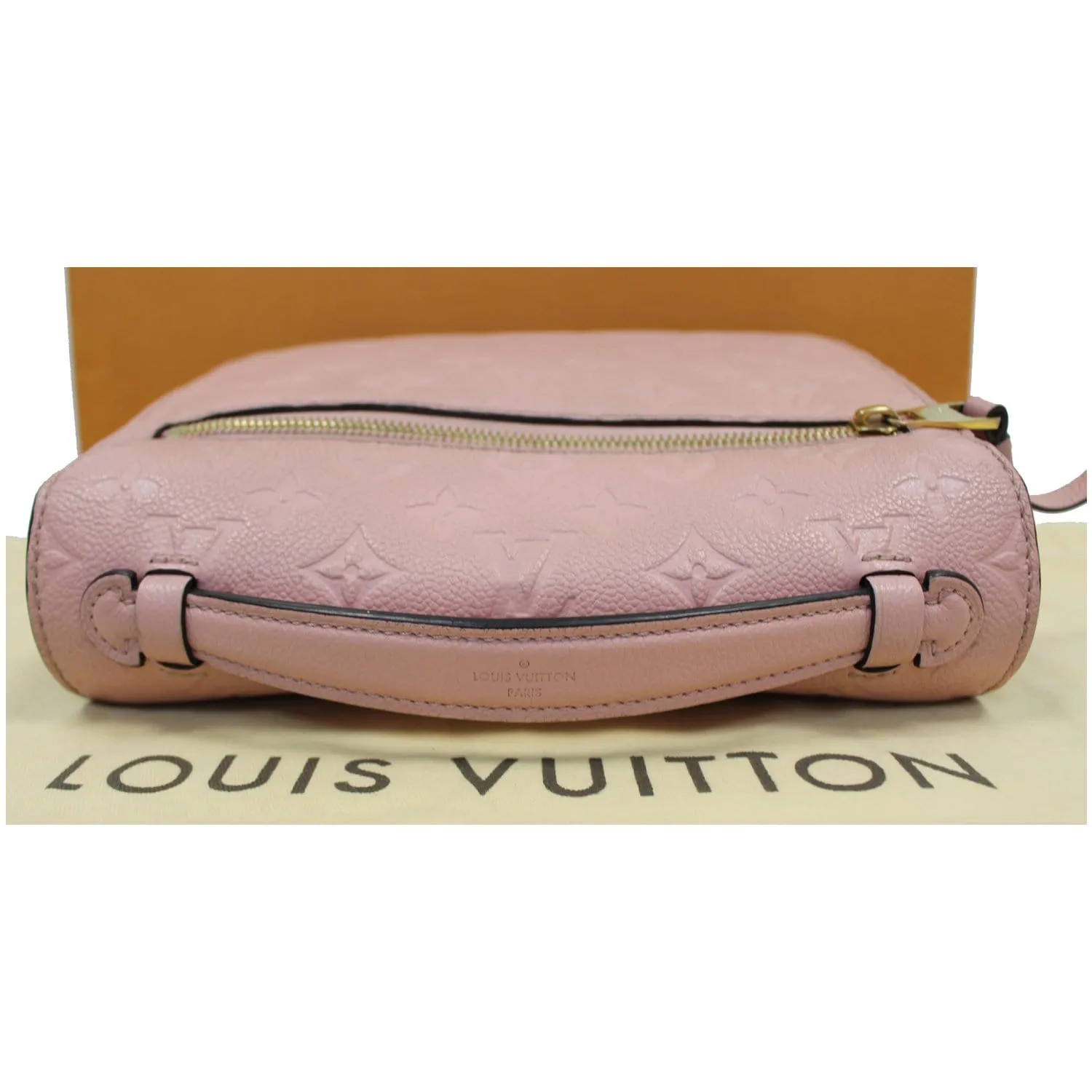 LOUIS VUITTON Metis Pochette Empreinte Leather Crossbody Bag Rose Poudre - 15% OFF