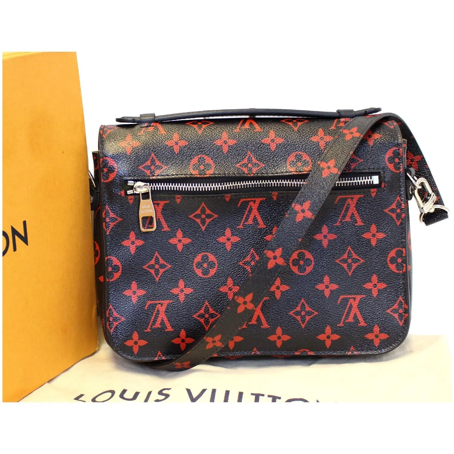 LOUIS VUITTON Metis Pochette Monogram Infrarouge Shoulder Crossbody Bag