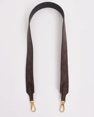 Louis Vuitton Monogram / Black Canvas Bandoulière Shoulder Strap