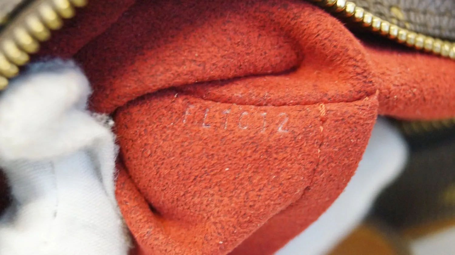 LOUIS VUITTON Monogram Canvas Croissant MM Shoulder Bag