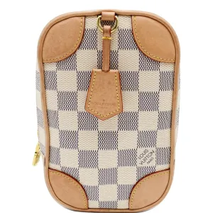 LOUIS VUITTON NeoKapi Damier Azur Shoulder Bag White