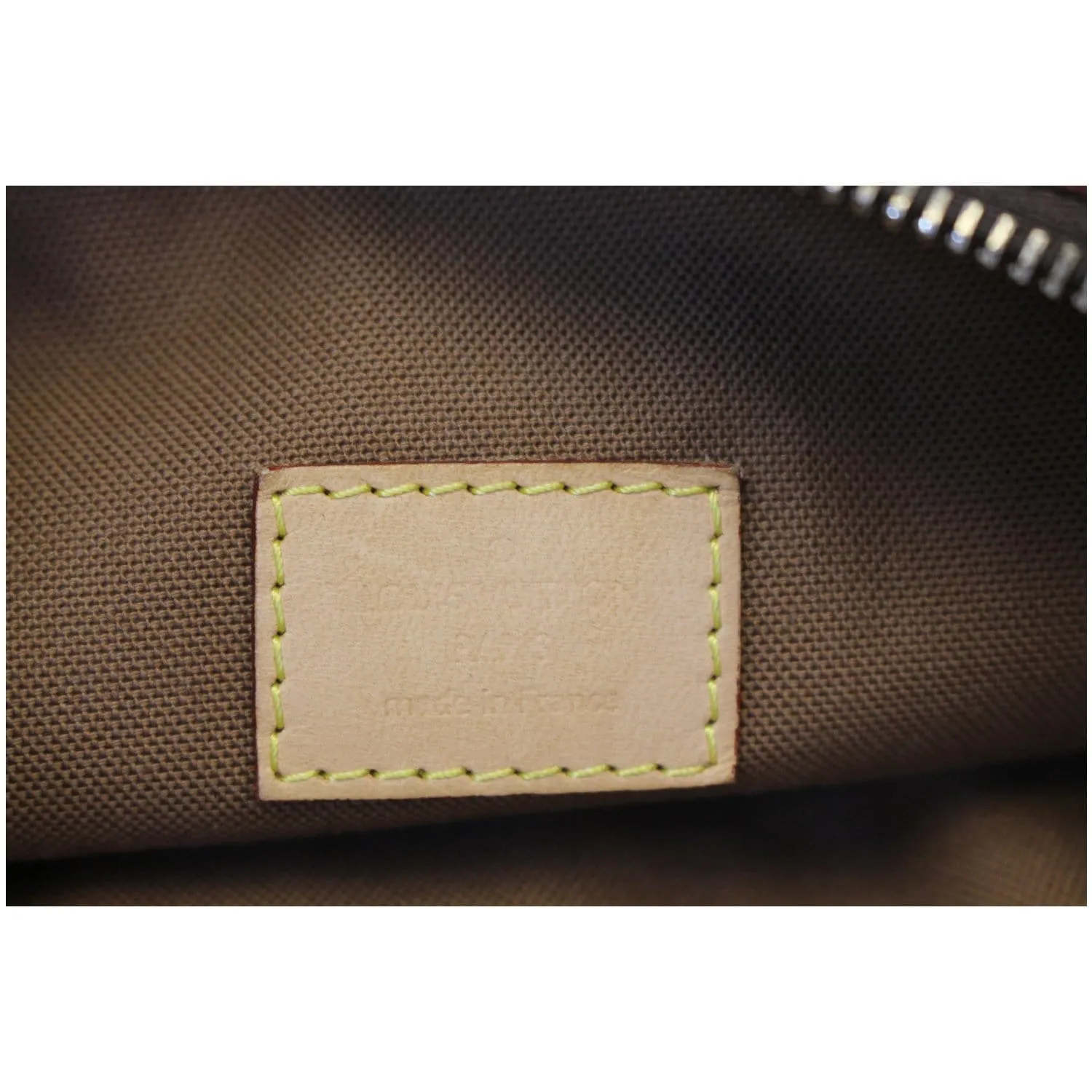 LOUIS VUITTON Odeon MM Monogram Canvas Shoulder Bag Brown