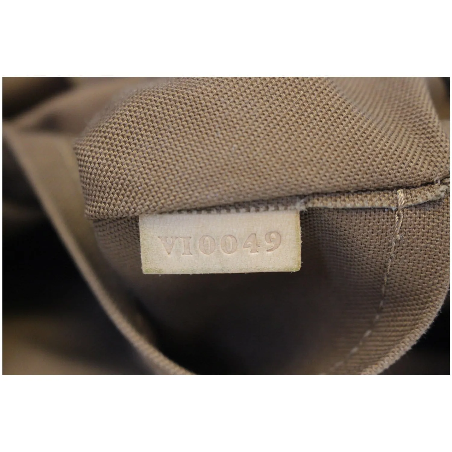 LOUIS VUITTON Odeon MM Monogram Canvas Shoulder Bag Brown