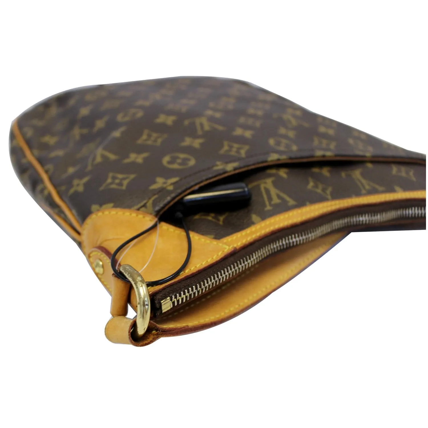 LOUIS VUITTON Odeon MM Monogram Canvas Shoulder Bag Brown