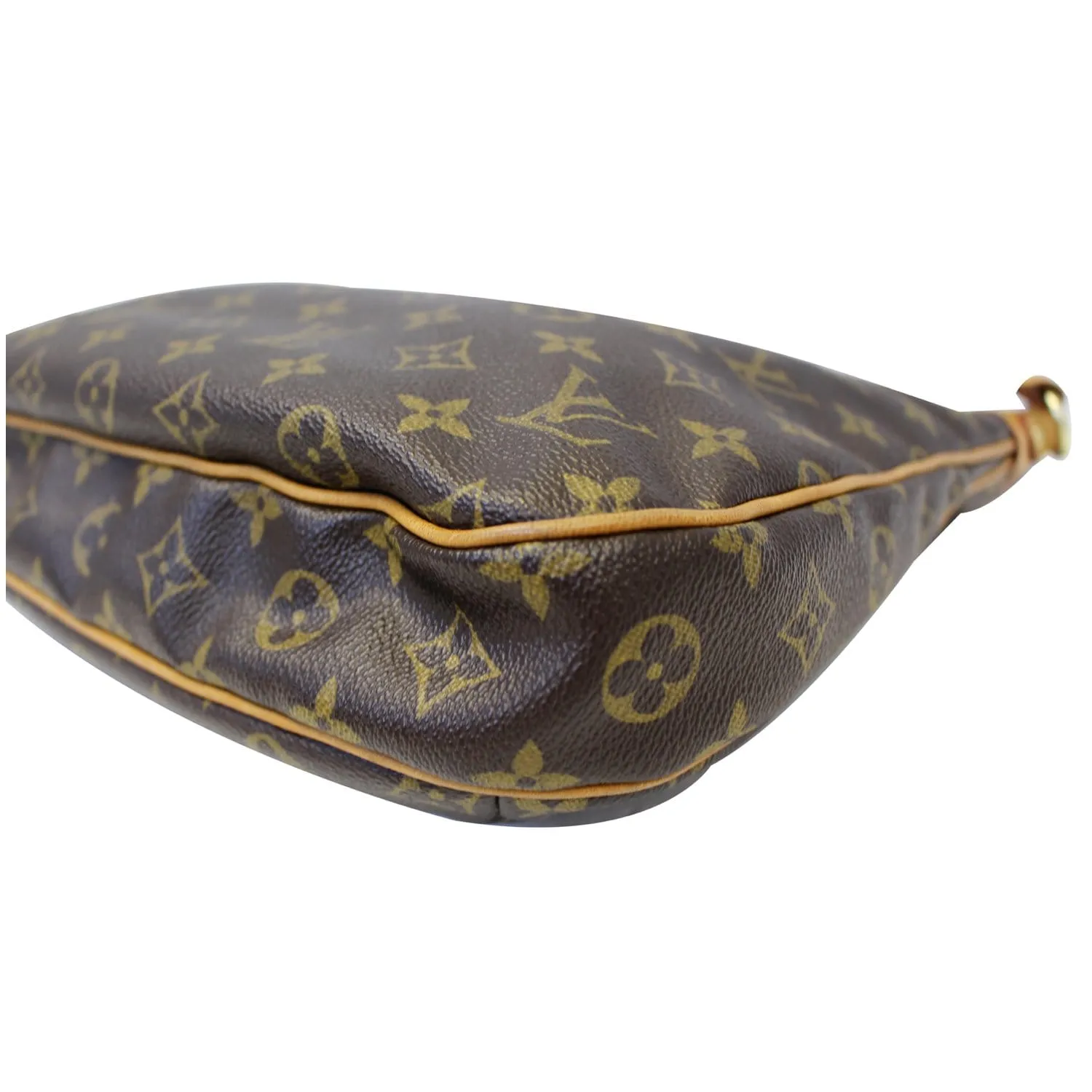 LOUIS VUITTON Odeon MM Monogram Canvas Shoulder Bag Brown