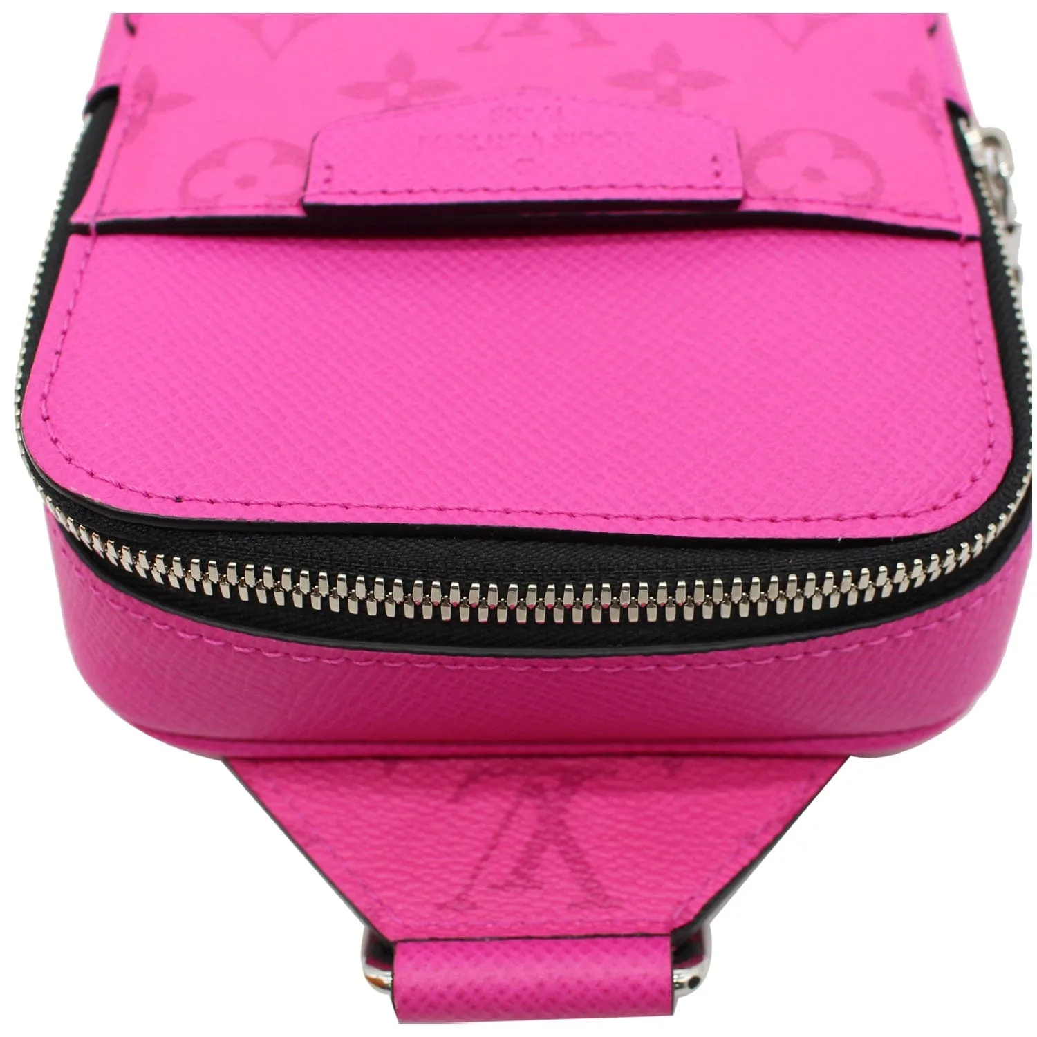 LOUIS VUITTON Outdoor Sling Taigarama Crossbody Bag Fuchsia