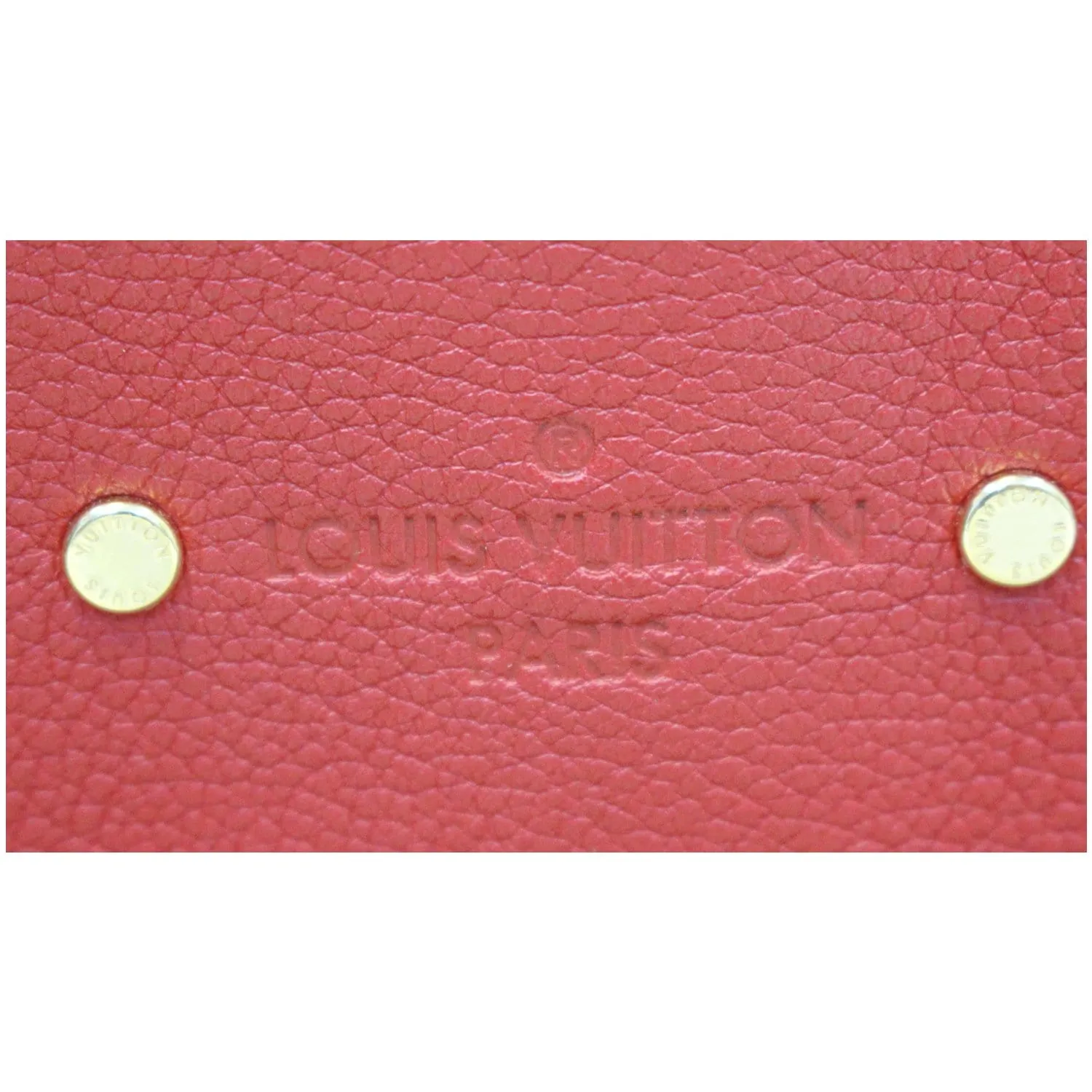 LOUIS VUITTON Pallas Chain Shopper Bag Monogram Canvas Cherry