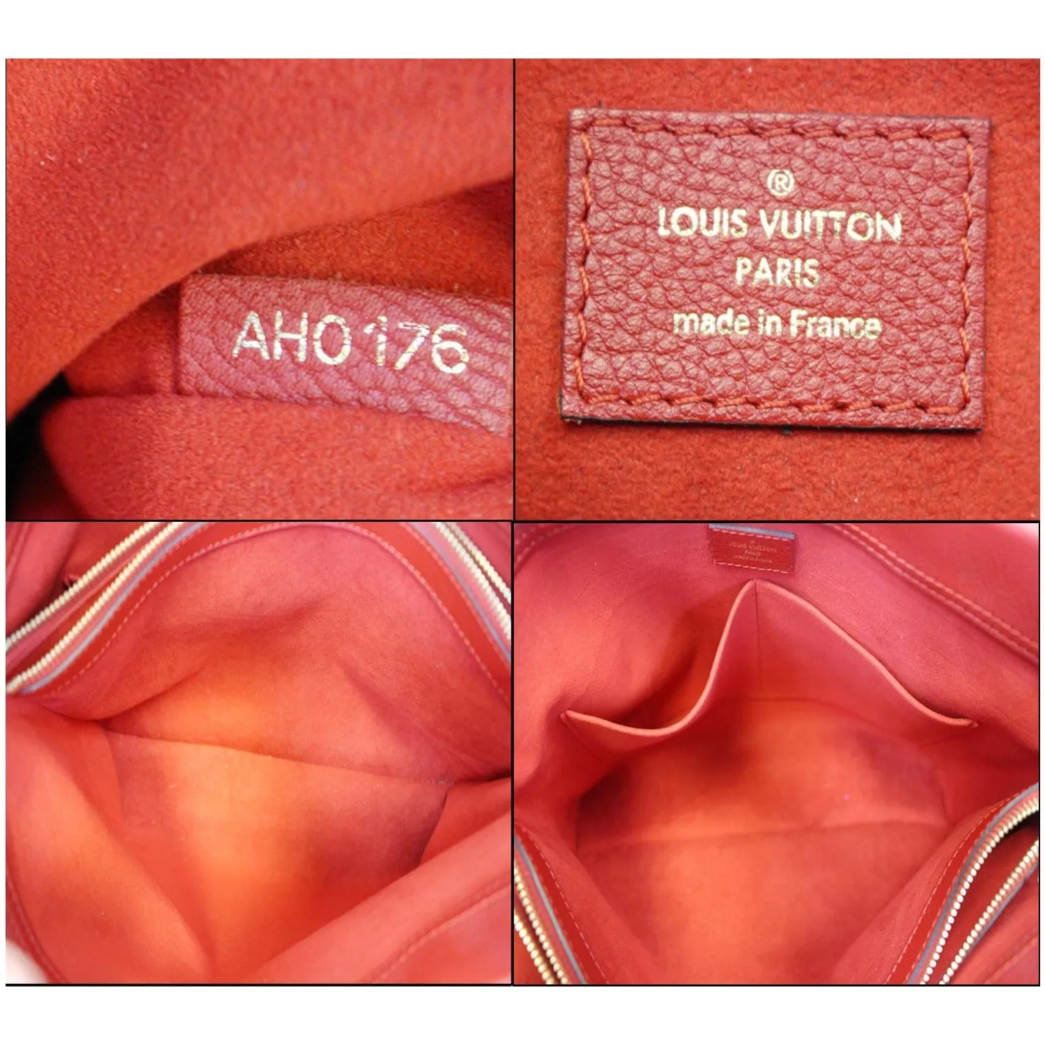 LOUIS VUITTON Pallas Chain Shopper Bag Monogram Canvas Cherry