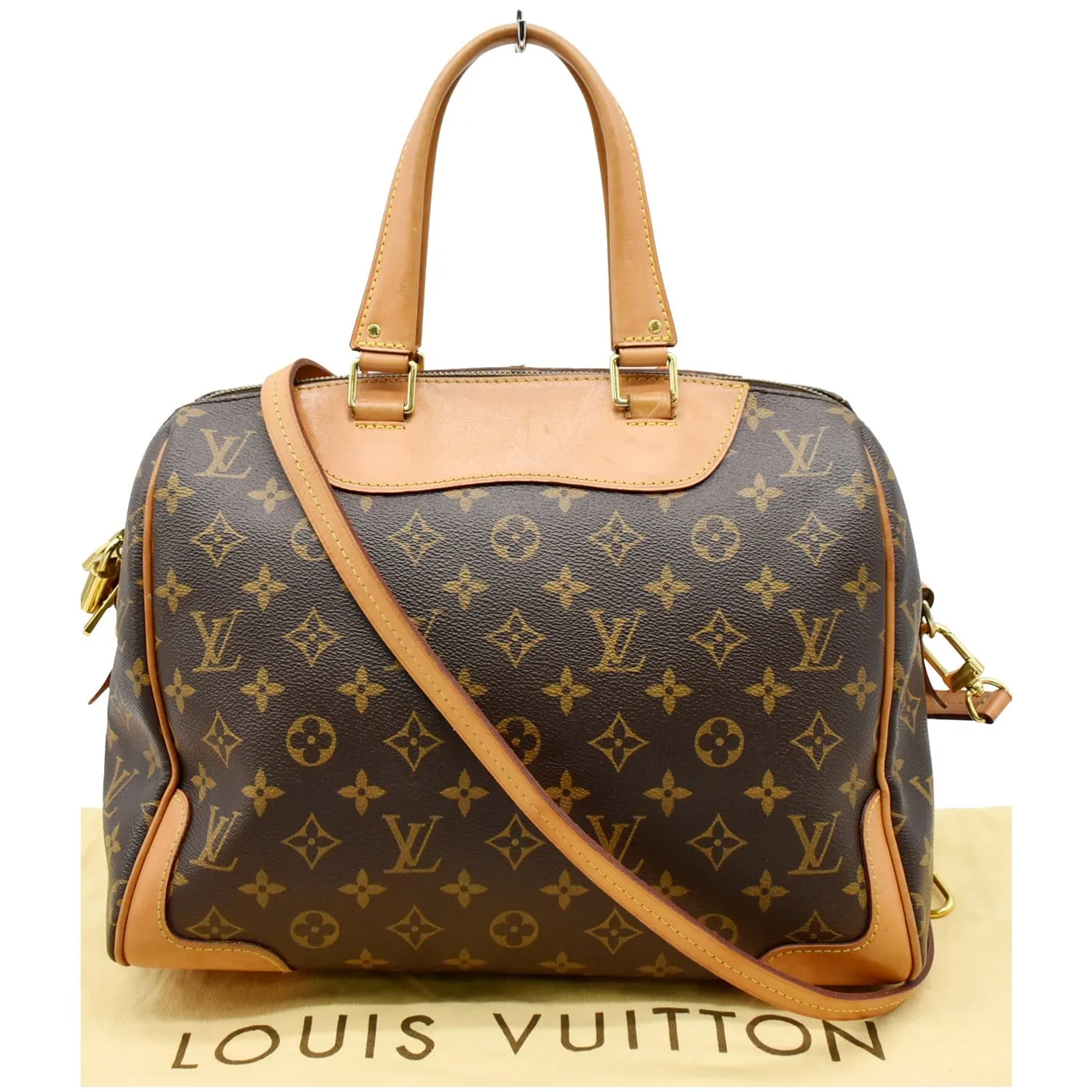 LOUIS VUITTON Retiro NM Monogram Canvas 2Way Shoulder Bag Brown