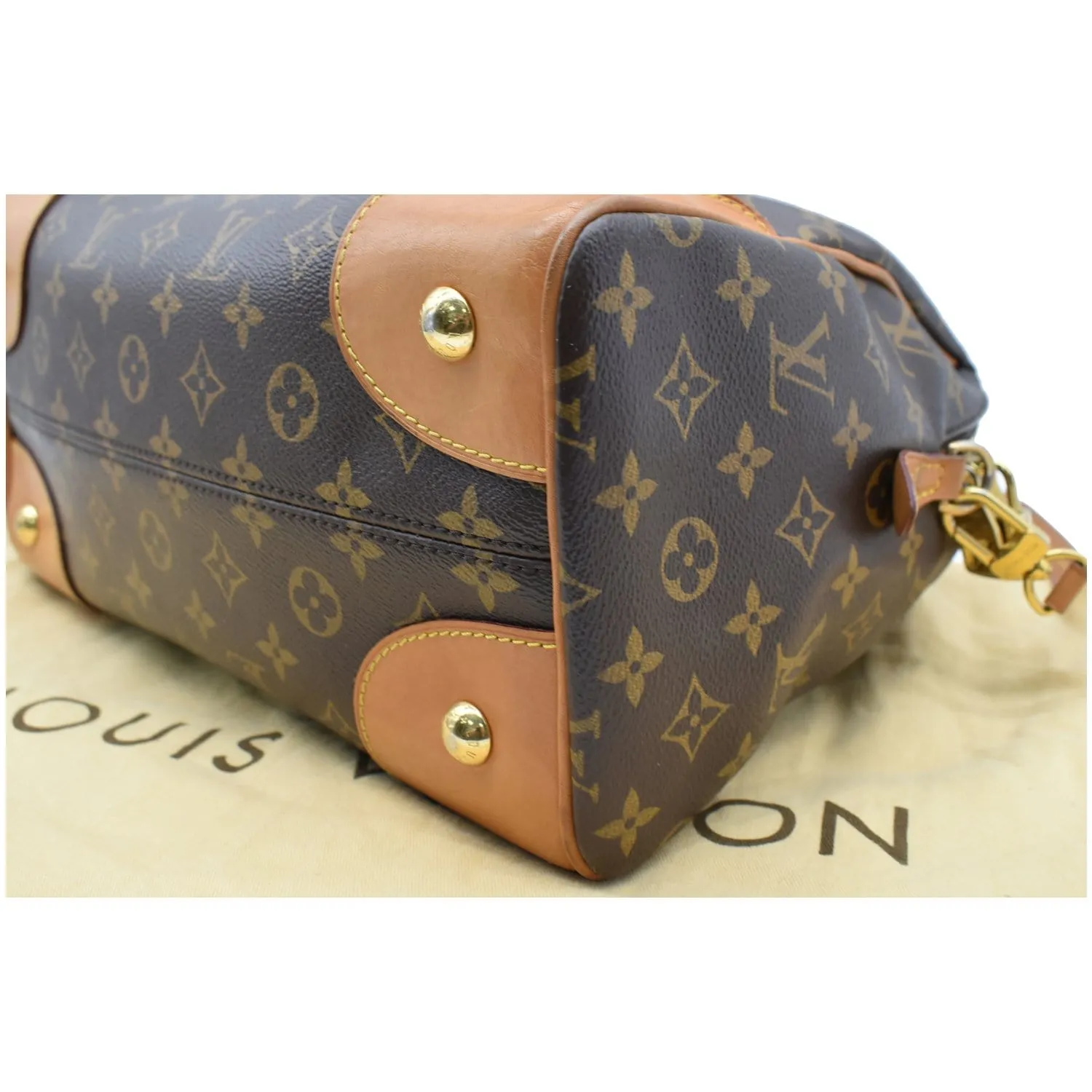 LOUIS VUITTON Retiro NM Monogram Canvas 2Way Shoulder Bag Brown