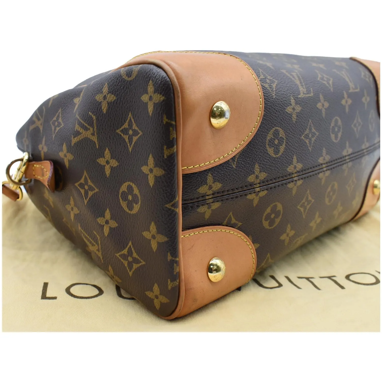 LOUIS VUITTON Retiro NM Monogram Canvas 2Way Shoulder Bag Brown